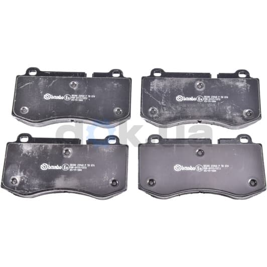 P 50 074 Brembo Гальмівні колодки