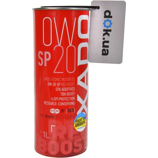 Олива Xado Atomic Oil SP RED BOOST 0W-20