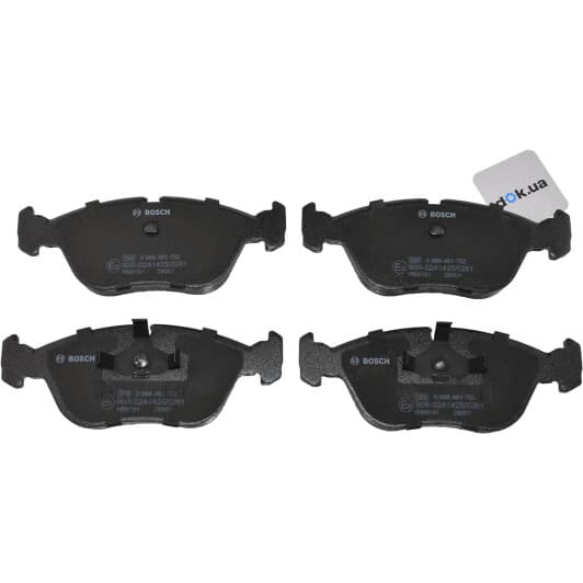 0 986 461 752 Bosch Тормозные колодки