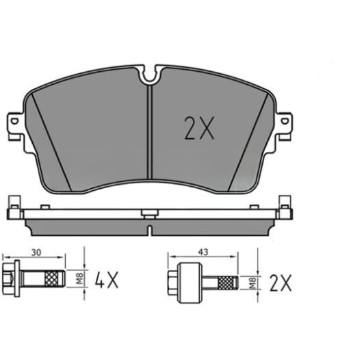 0252248517pd Meyle Тормозные колодки
