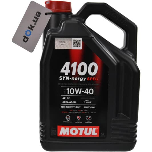 Олива Motul 4100 SYN-nergy SPEC 10W-40