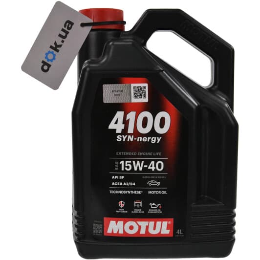 Олива Motul 4100 SYN-nergy 15W-40
