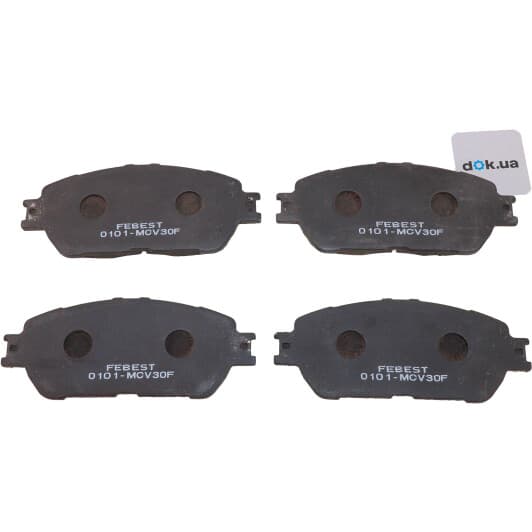 0101MCV30F Febest Тормозные колодки
