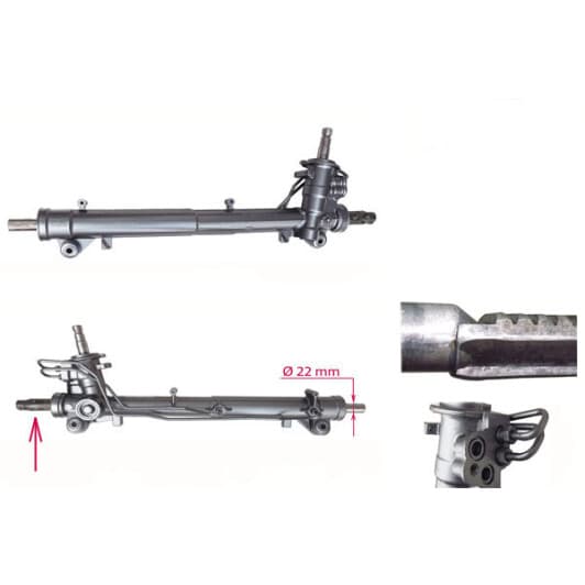 fo209r MSG (відновлення) Рулевая рейка