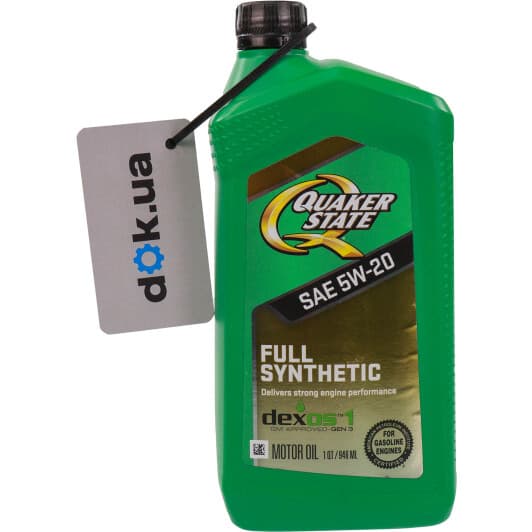 QUAKER STATE Full Synthetic 5W-20 (0,95 л) моторна олива