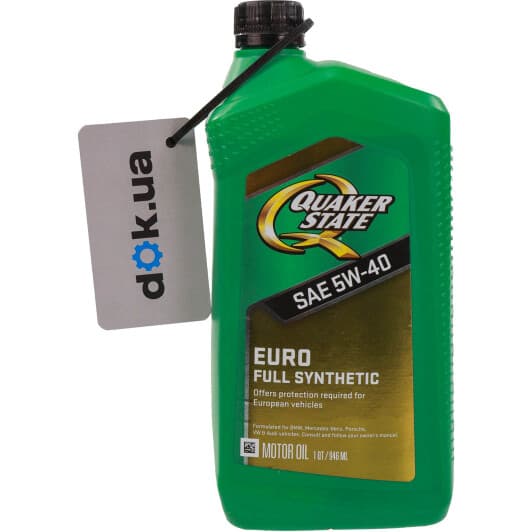 QUAKER STATE Euro Full Synthetic 5W-40 (0,95 л) моторна олива