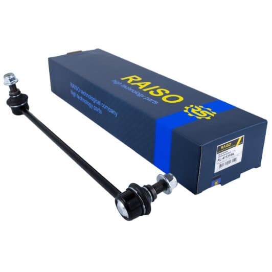 rl411315a RAISO Стійка стабілізатора передня Audi A3/Q3/Skoda Octavia/SuperB/VW Caddy/Touran 03- (L335mm)