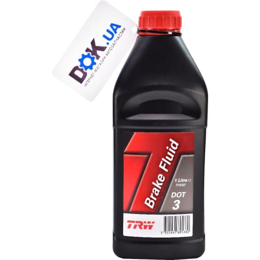 Гальмівна рідина TRW DOT 3 пластик