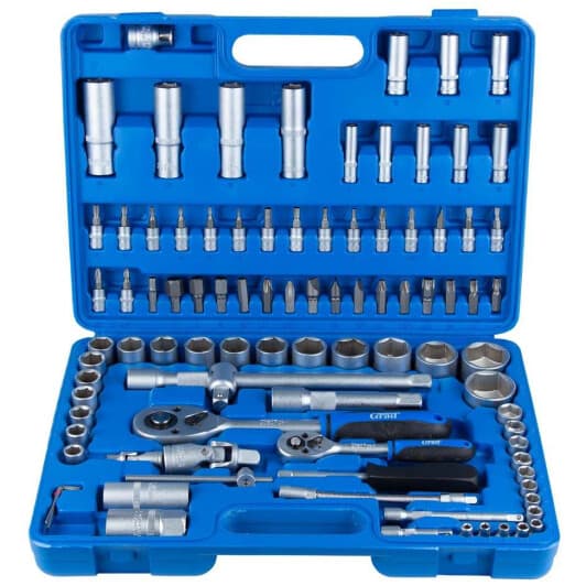 Набор торцевых головок и комплектующих Grad 6003175 1/2", 1/4" (94 пр.)
