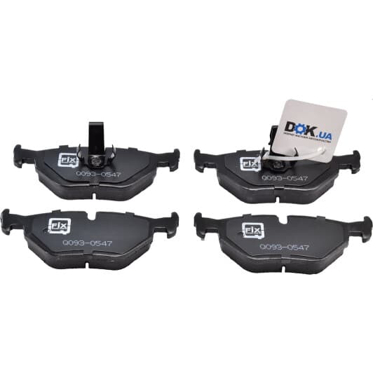 Q0930547 Q-Fix Тормозные колодки