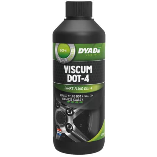 Тормозная жидкость DYADE Viscum DOT 4 ASR пластик