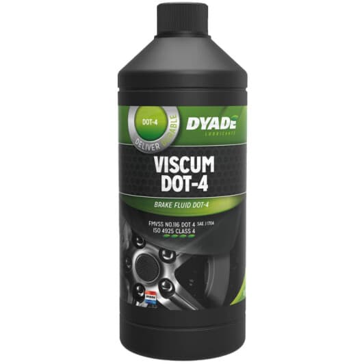 Гальмівна рідина DYADE Viscum DOT 4 ASR пластик