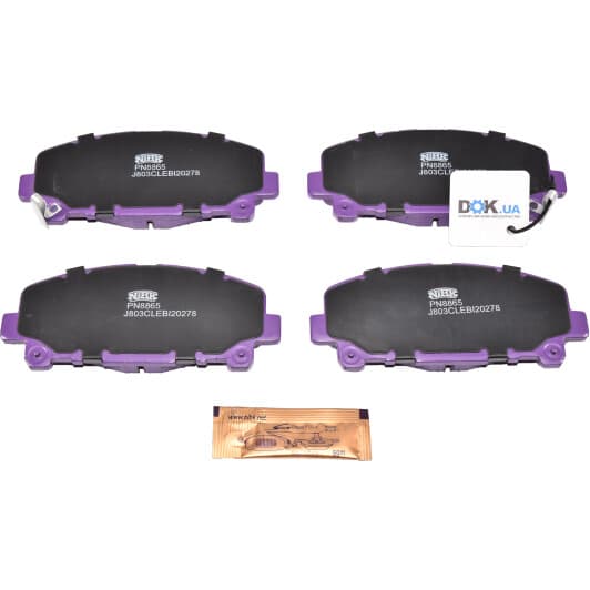 PN8865 NiBK Тормозные колодки