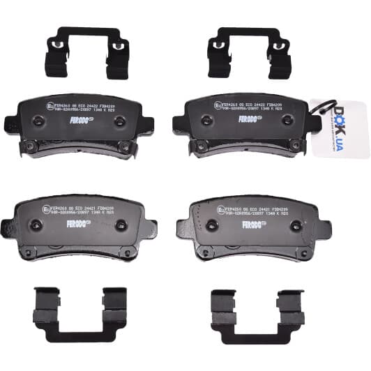 FDB4209 Ferodo Тормозные колодки