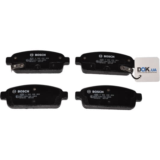 0 986 495 259 Bosch Тормозные колодки