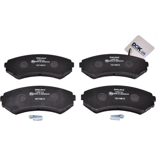 LP1462 Delphi Тормозные колодки