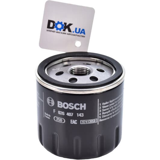 F 026 407 143 Bosch Оливний фільтр