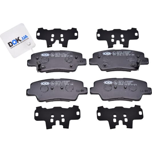 181976 Icer Тормозные колодки