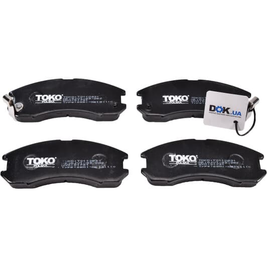 t2112031 TOKO Тормозные колодки