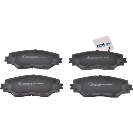 55372 Asam Тормозные колодки