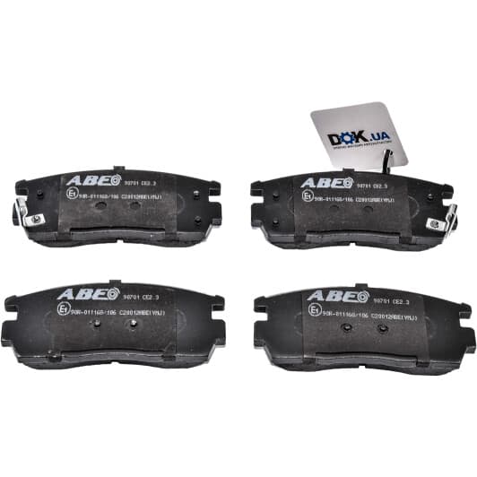 C20012ABE ABE Гальмівні колодки