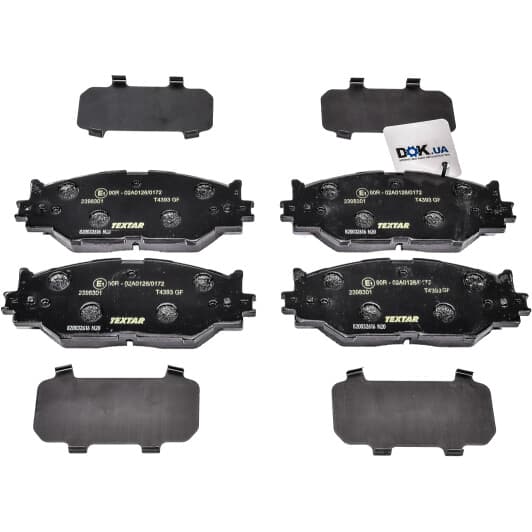 2398301 Textar Гальмівні колодки для Lexus IS