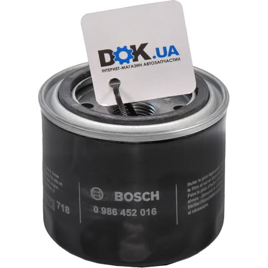 0 986 452 016 Bosch Масляный фильтр