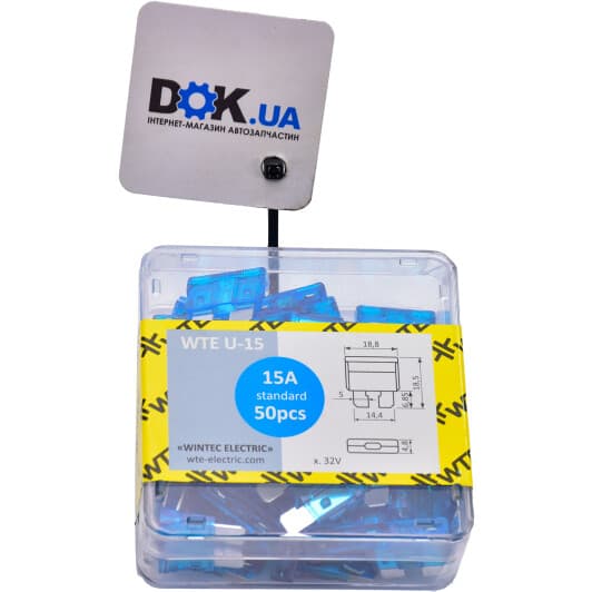 Набор предохранителей WTE WTE-U15 FT midi (normal) 50 шт.