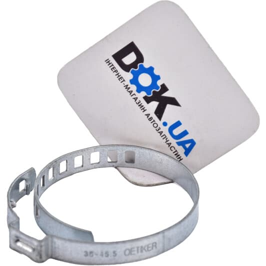 Хомут Oetiker 10900018 с зажимным замком 36-46 мм сталь оцинкованная W1 1 шт