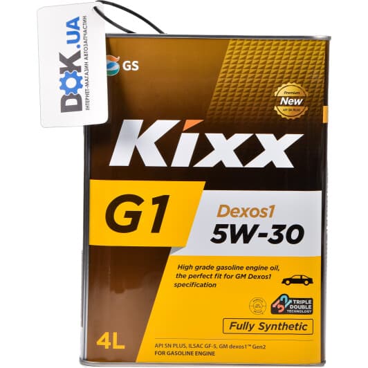 Kixx G1 Dexos1 5W-30 (4 л) моторна олива