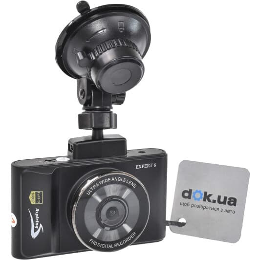 Видеорегистратор с антирадаром Aspiring Expert 6 черный
