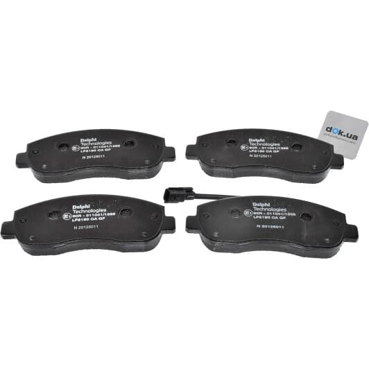 LP2190 Delphi Гальмівні колодки