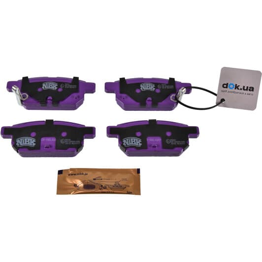 PN9808 NiBK Тормозные колодки