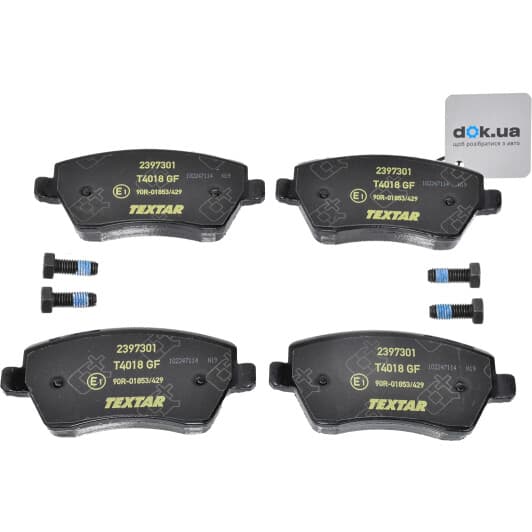 2397301 Textar Тормозные колодки