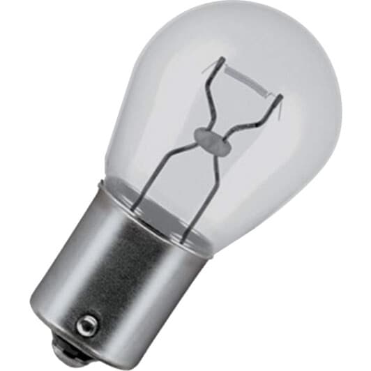 Автолампа Osram Original P15W BA15s 15 W прозора 7529