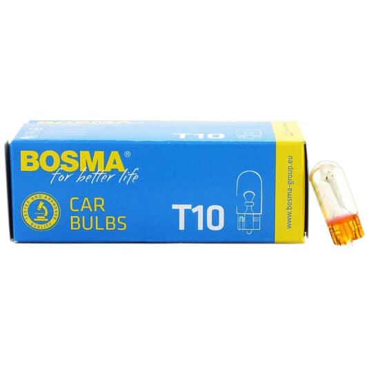 Автолампа Bosma T10 5 W прозрачная 0597