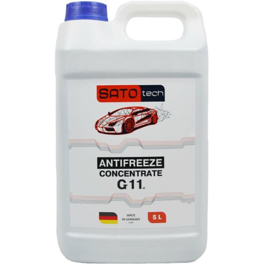 SATO tech G11 синій 5 л (G1105B) концентрат антифризу