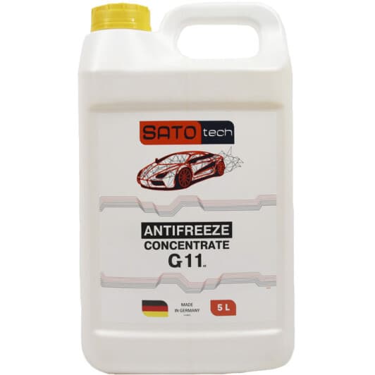 SATO tech G11 жовтий 5 л (G1105Y) концентрат антифризу