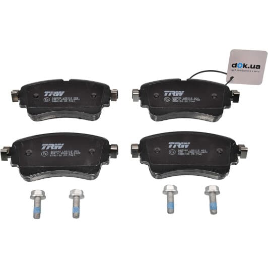 GDB2132 TRW Тормозные колодки