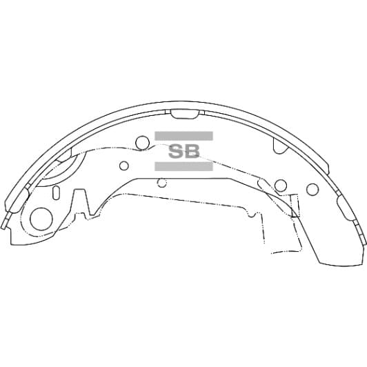 SA111 Hi-Q Тормозные колодки