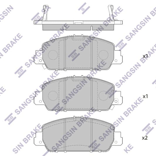SP1779 Hi-Q Гальмівні колодки