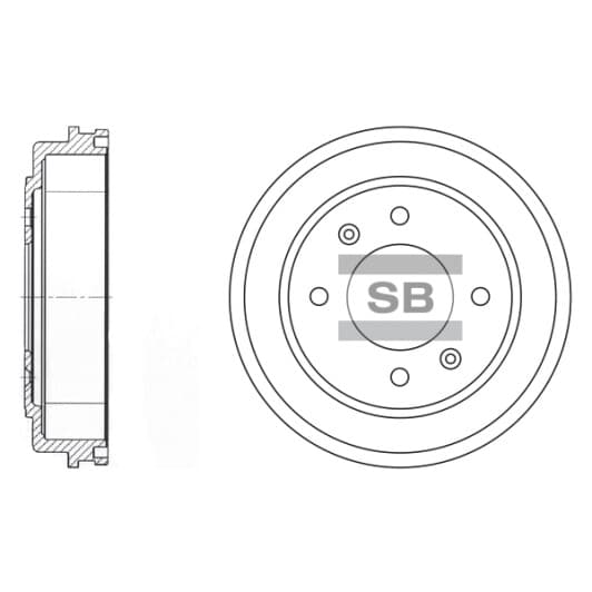 SD1039 Hi-Q Гальмівний барабан