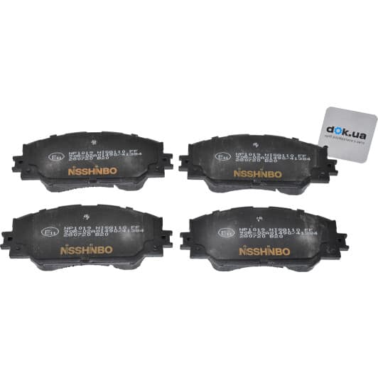 NP1019 Nisshinbo Тормозные колодки