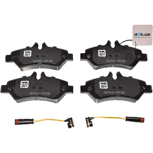 Q0930536 Q-Fix Тормозные колодки