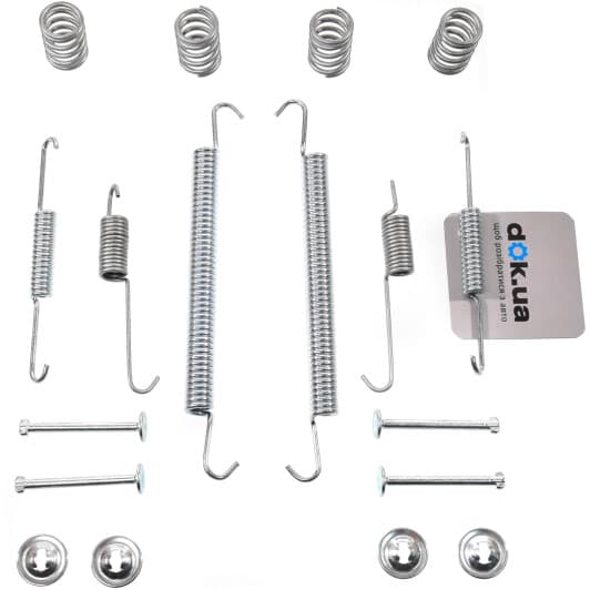 1 987 475 257 Bosch Монтажний комплект барабанних гальмівних колодок