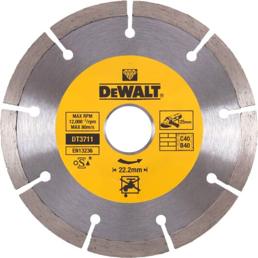 Круг відрізний DeWALT High Performance DT3711 125 мм