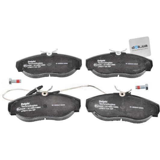 LP877 Delphi Тормозные колодки