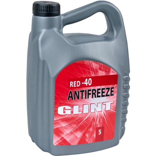 Glint красный -32 °C, 5 л (22395) готовый антифриз