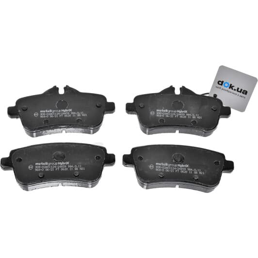 2209680 Metelli Гальмівні колодки