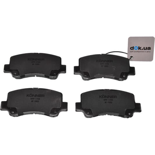 kpf1723 KONNER-KOREA Тормозные колодки